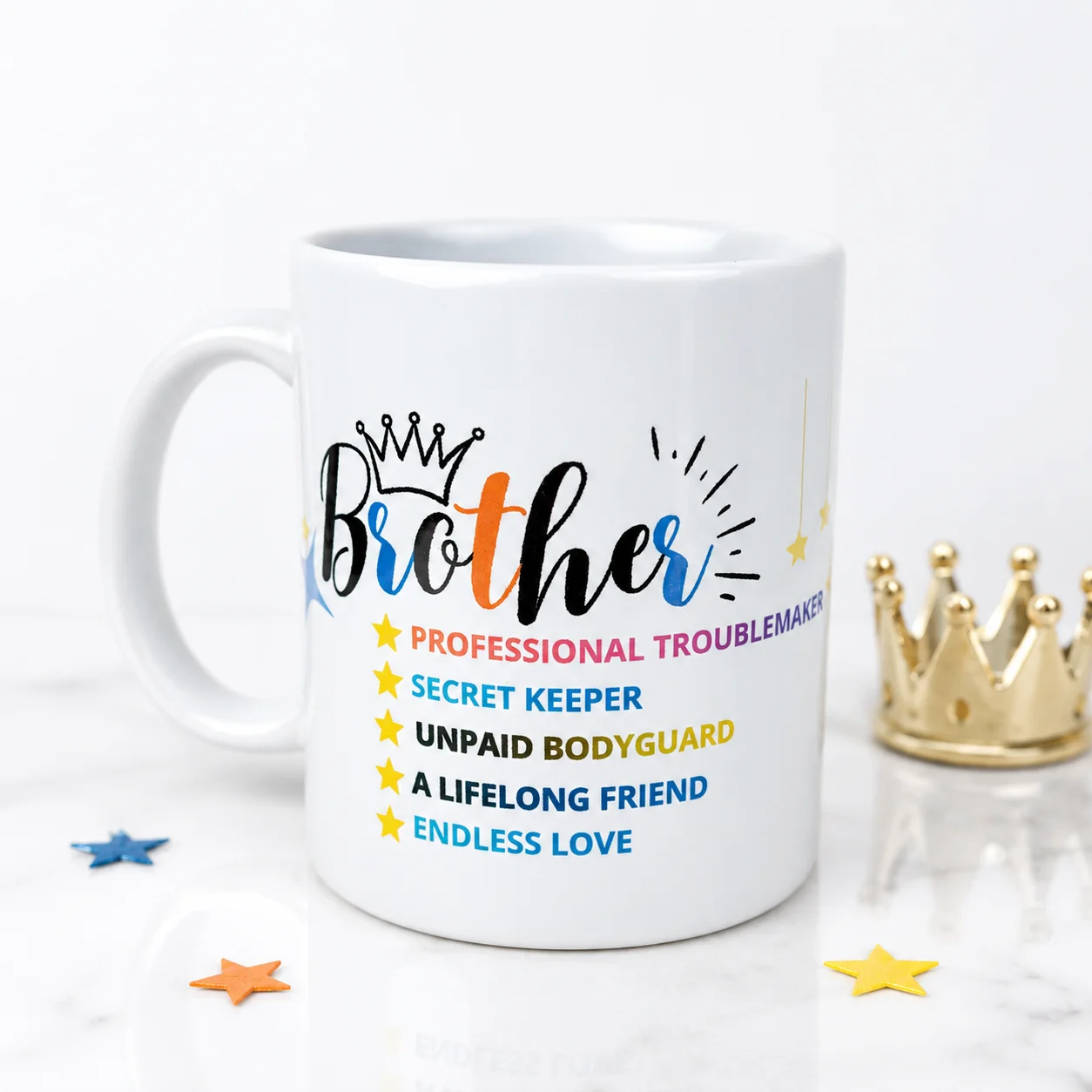 Brother Love Message Mug