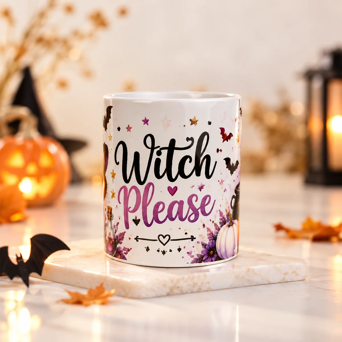 Witch Please Halloween Ceramic Mug