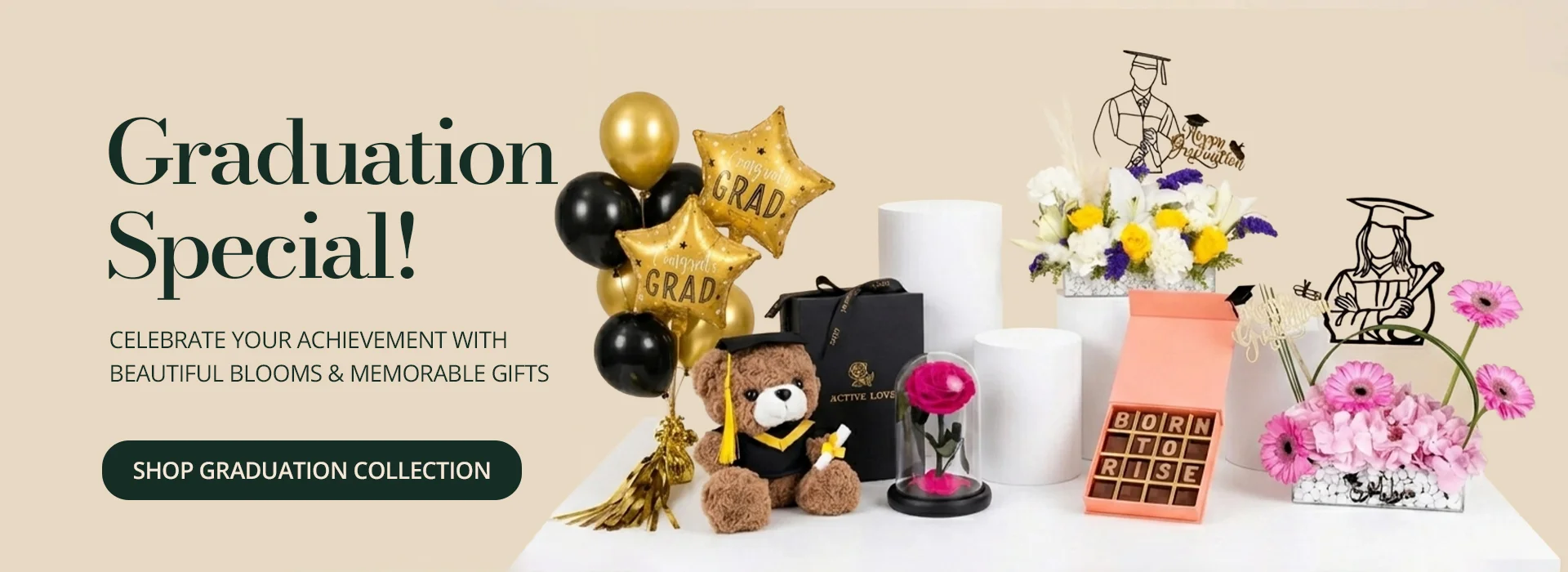 Graduation Special Image showing products