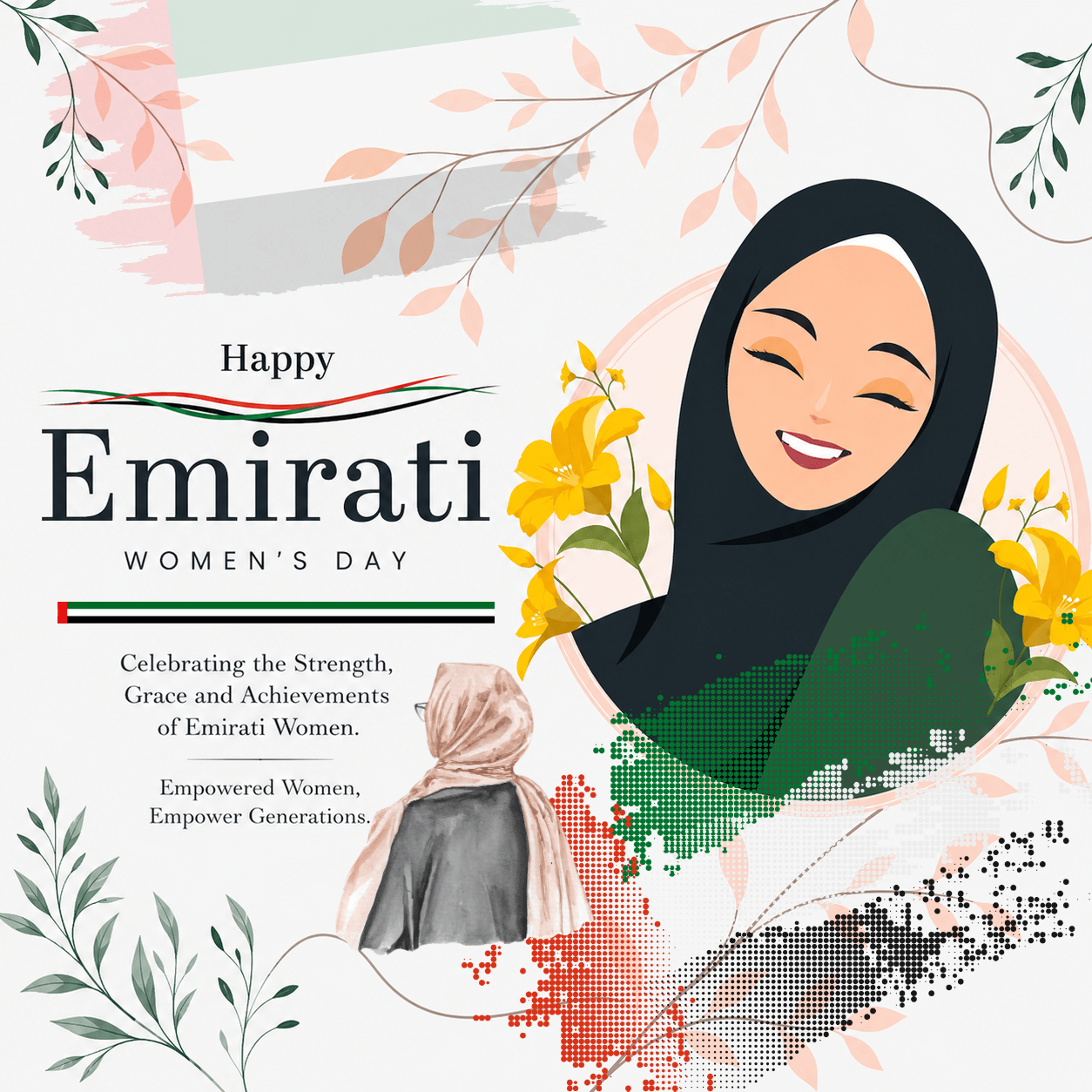 Honor the inspiring women of the UAE with our exclusive Emirati Women's Day collection at FaVish Blooms.