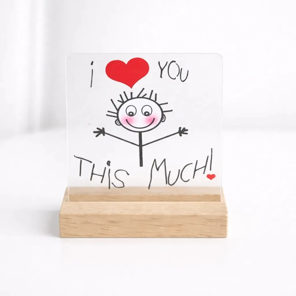 Money Plant with Love Message Plaque romantic plant gift