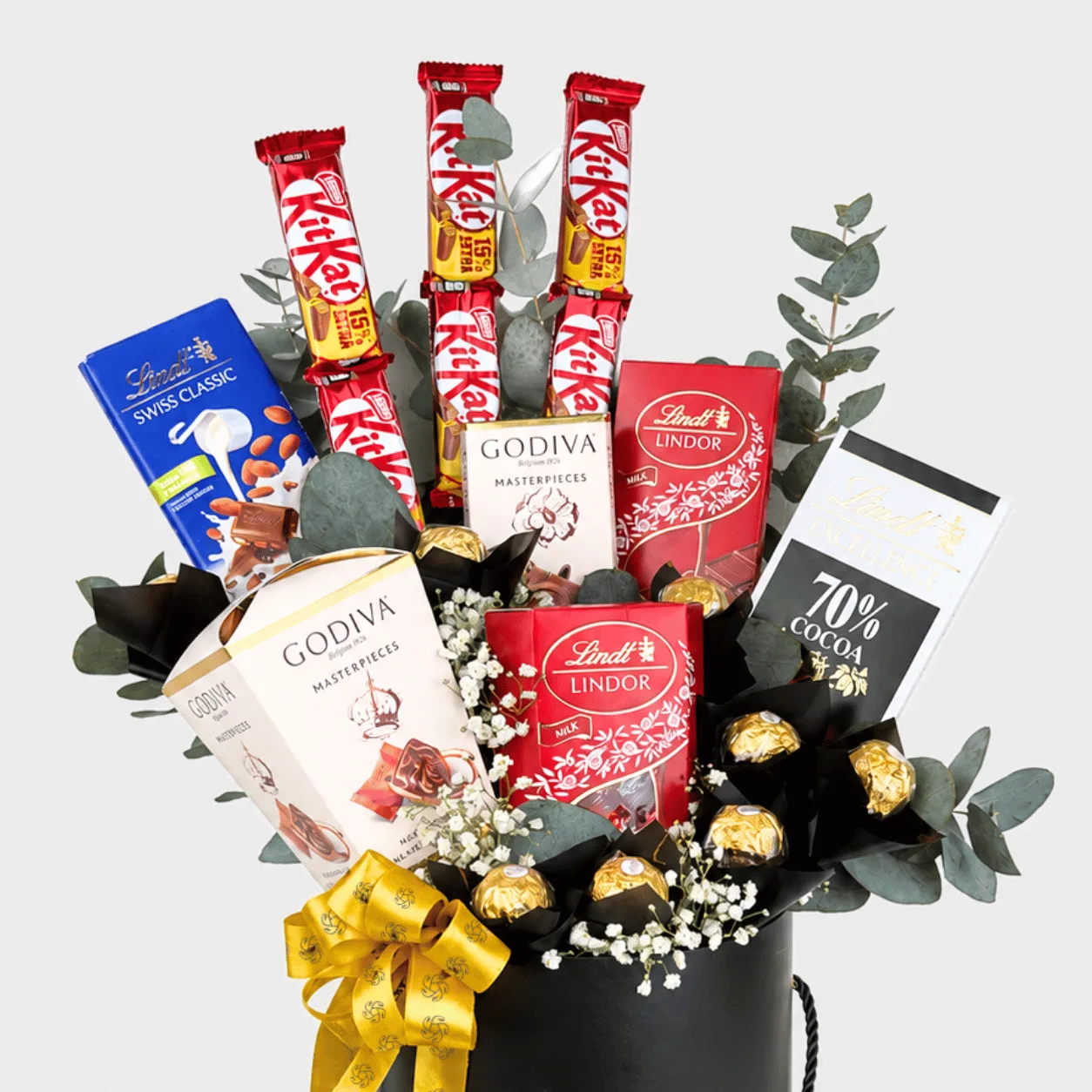 Premium Chocolate Celebration Gift Box with indulgent chocolates and a sophisticated presentation for memorable gifting occasions