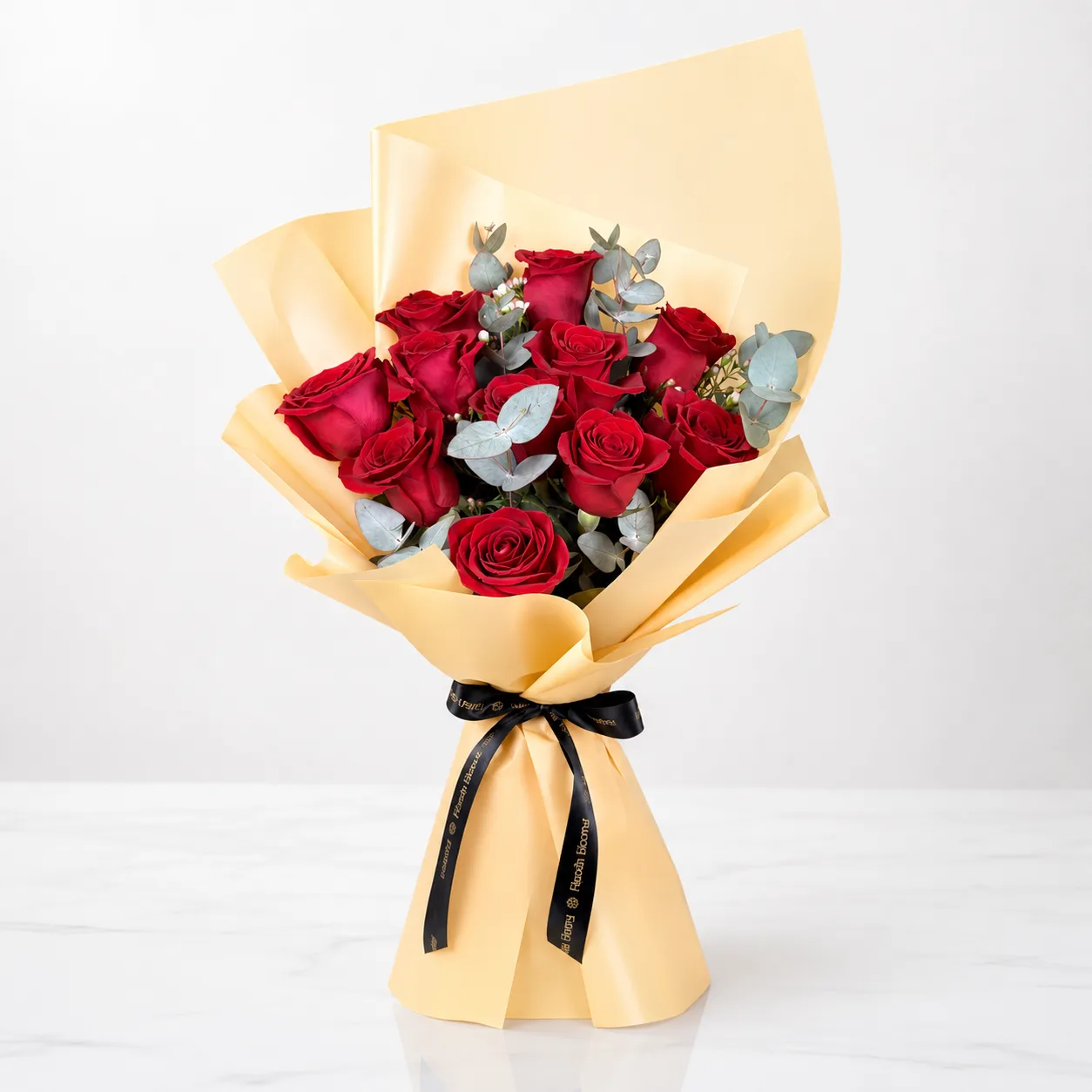 11 Red Roses Bouquet with fresh premium roses and elegant wrapping