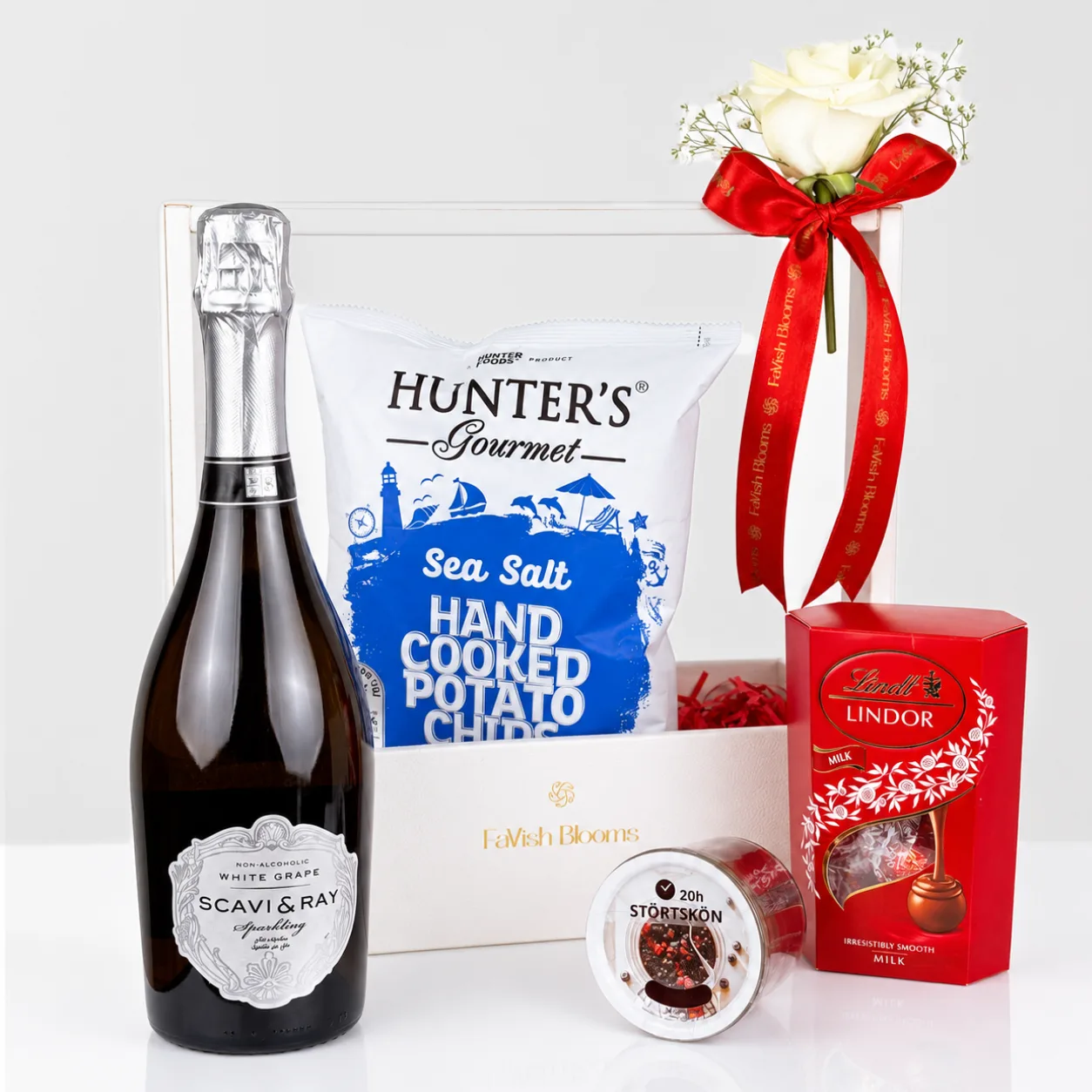Celebration Bliss Gourmet Gift Hamper with premium treats and elegant gift presentation