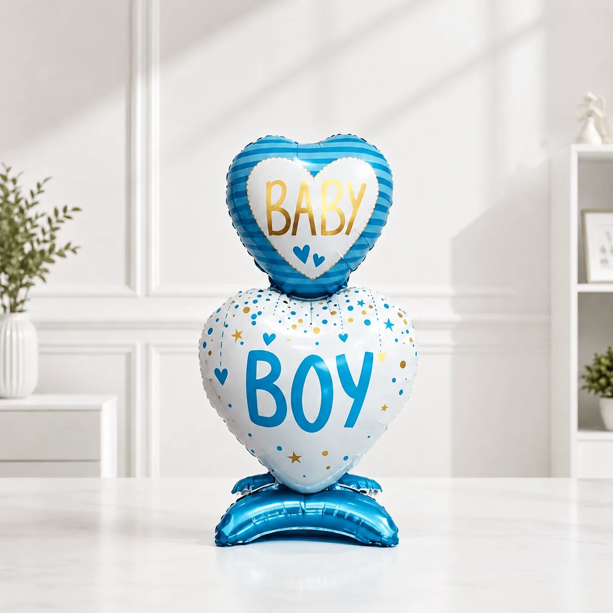 Baby Boy Standing Balloon for Newborn Celebration in Dubai