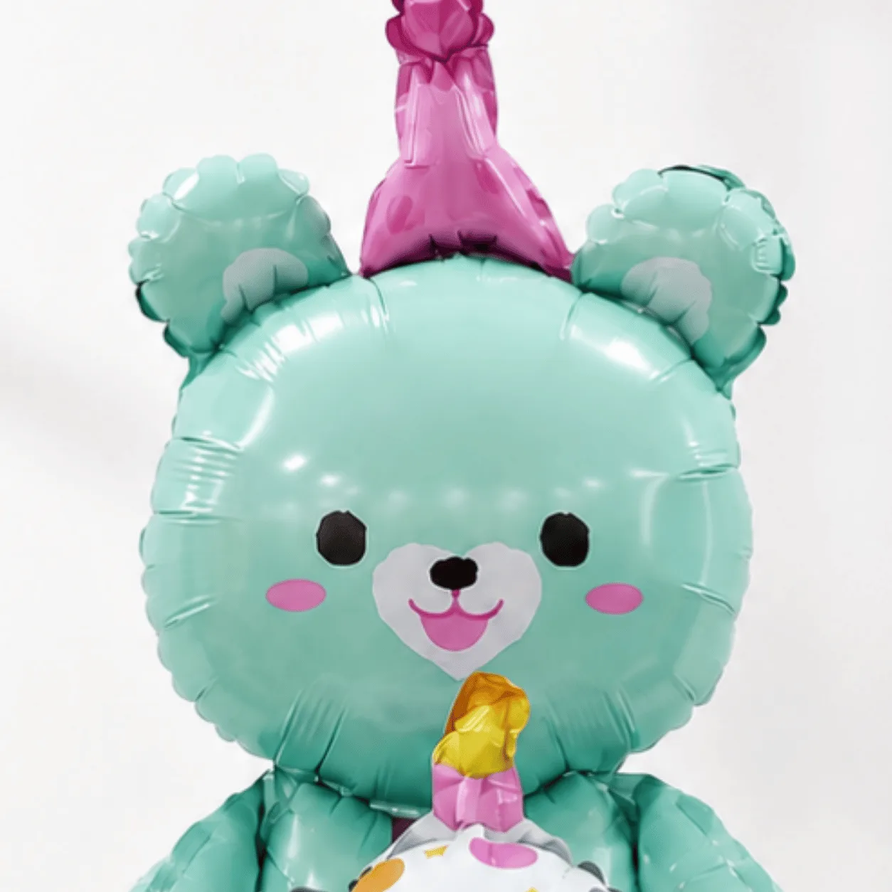 Teddy Bear Happy Birthday Balloon for Kids Birthday Celebration
