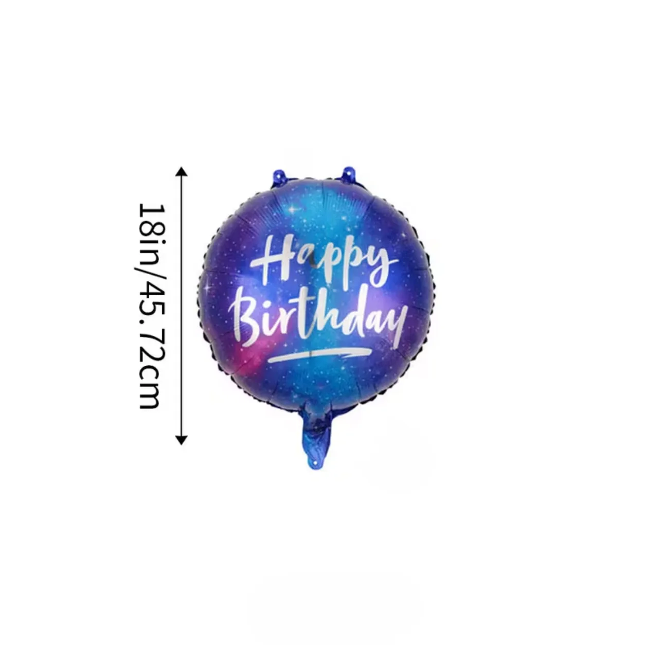 Blue Birthday Helium Balloon Set of 5 for Party Decoration