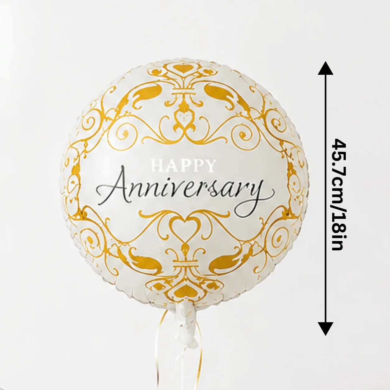 Romantic Anniversary Helium Balloon Set for Special Moments