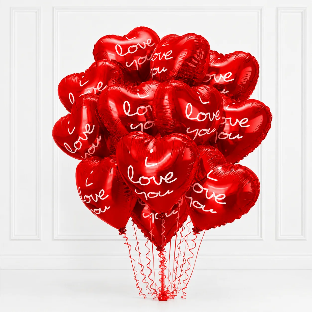 Romantic I Love You Heart Balloon Set for Valentine’s Day