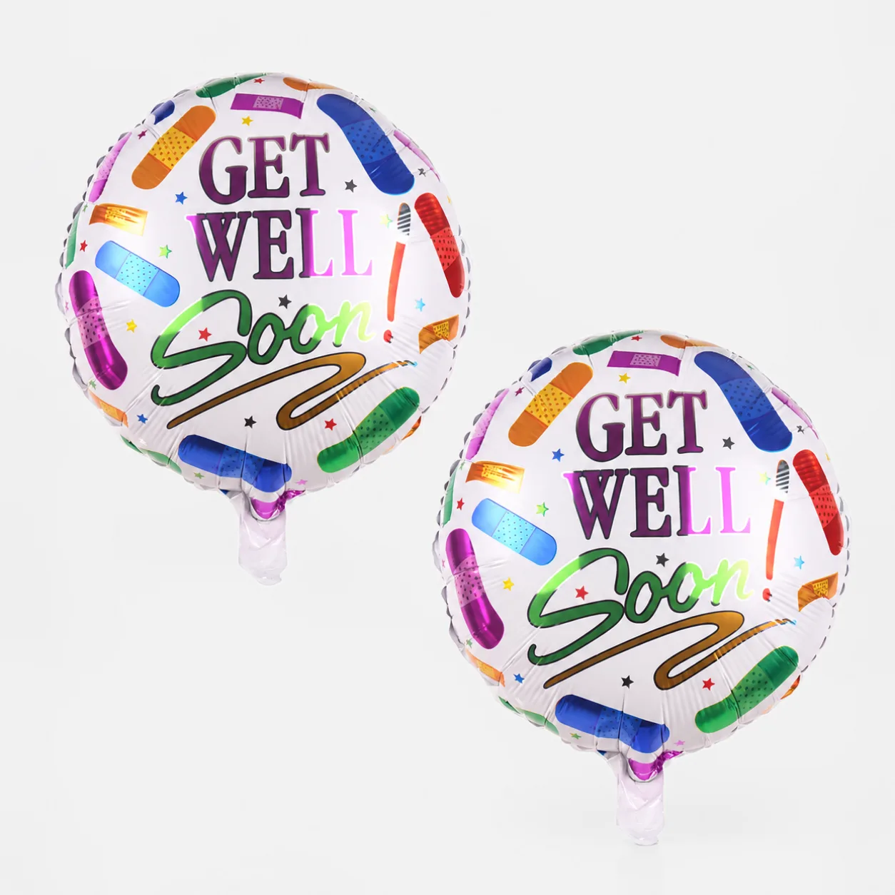 Get Well Soon Foil Balloon Set of 2 in Dubai