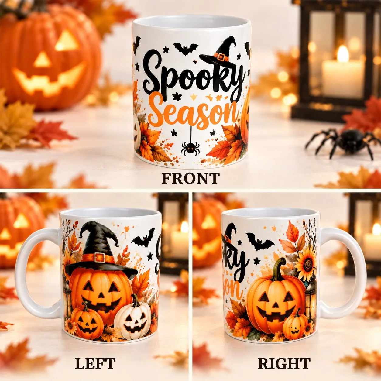 Spooky Season Halloween Ceramic Mug