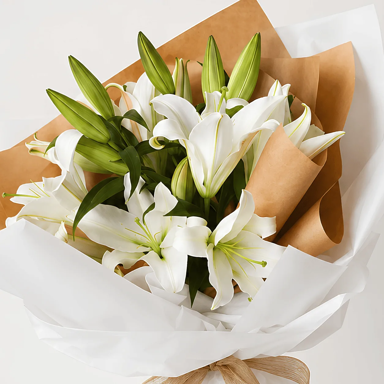 Pure Grace Lily Bouquet