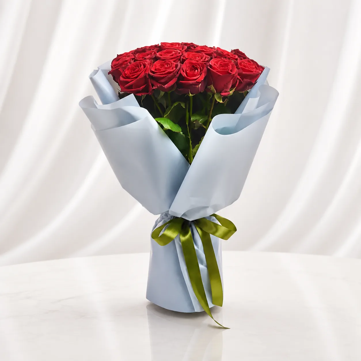 25 Roses Red Naomi Bouquet with premium fresh red roses