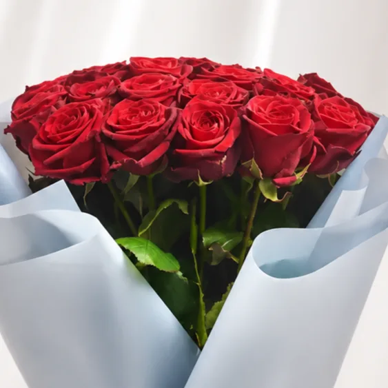 Elegant 25 Roses Red Naomi Bouquet by FaVish Blooms