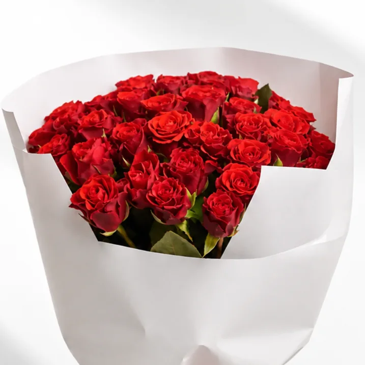 Premium 39 Roses Eltoro Bouquet arranged with fresh red roses for same-day flower delivery