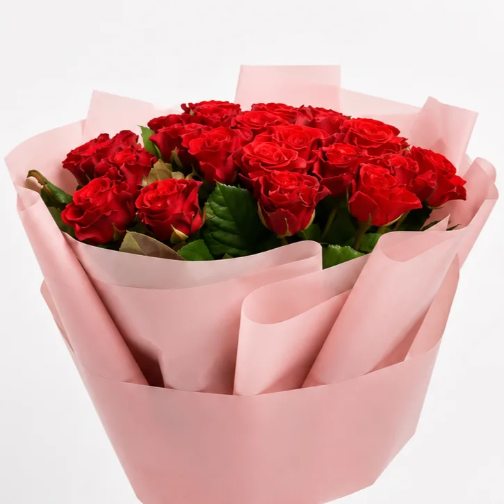 Fresh 25 Roses Eltoro Bouquet, perfect for romantic gifts, anniversaries and special occasions