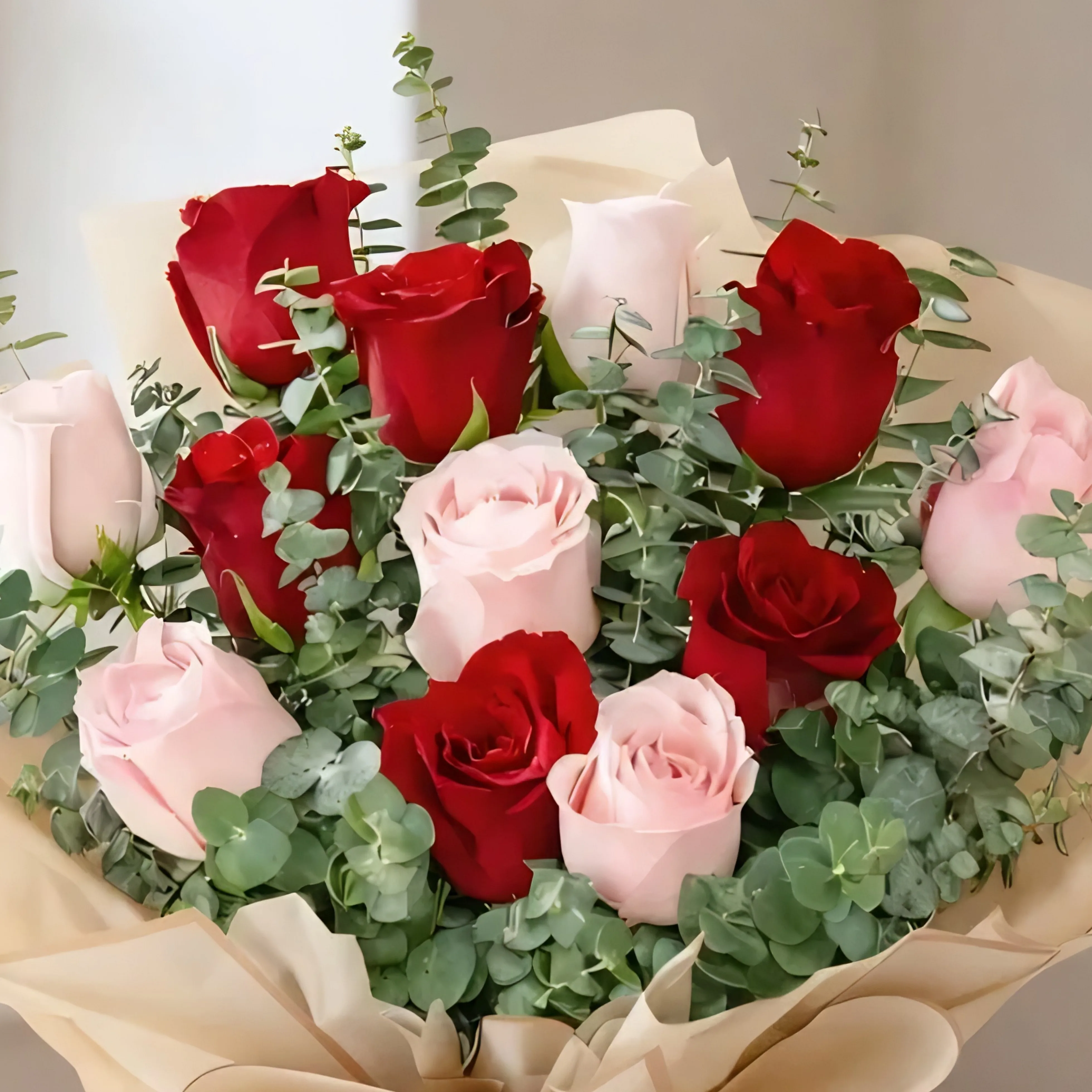 Crimson & Blush Elegance