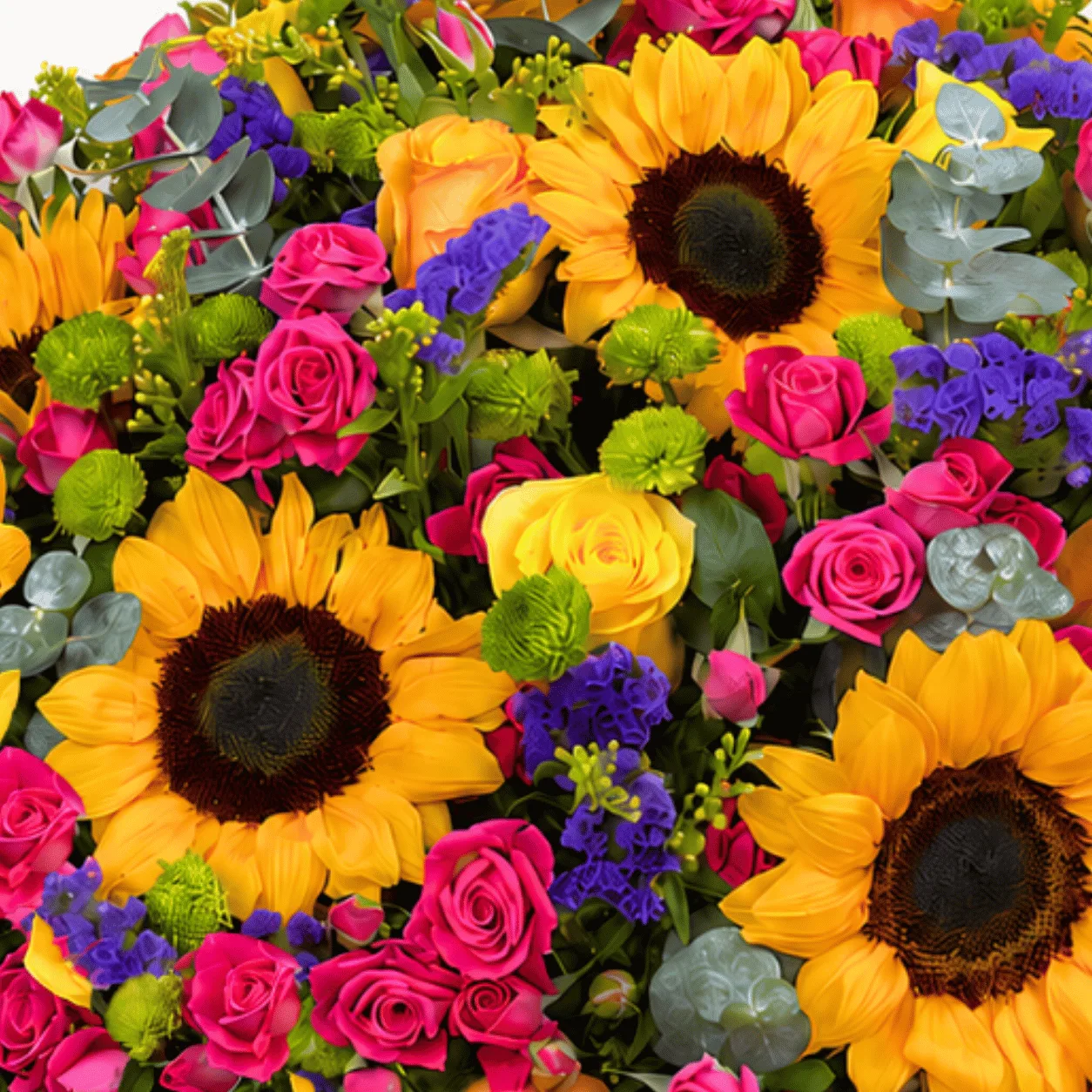 Grand Sunshine Symphony Flower Box