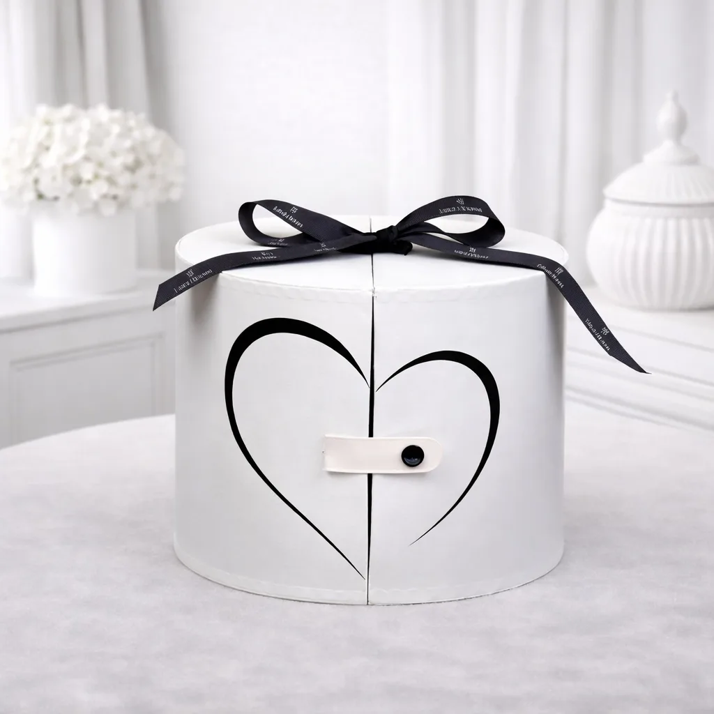White Love Box 21 Red & Pink Roses