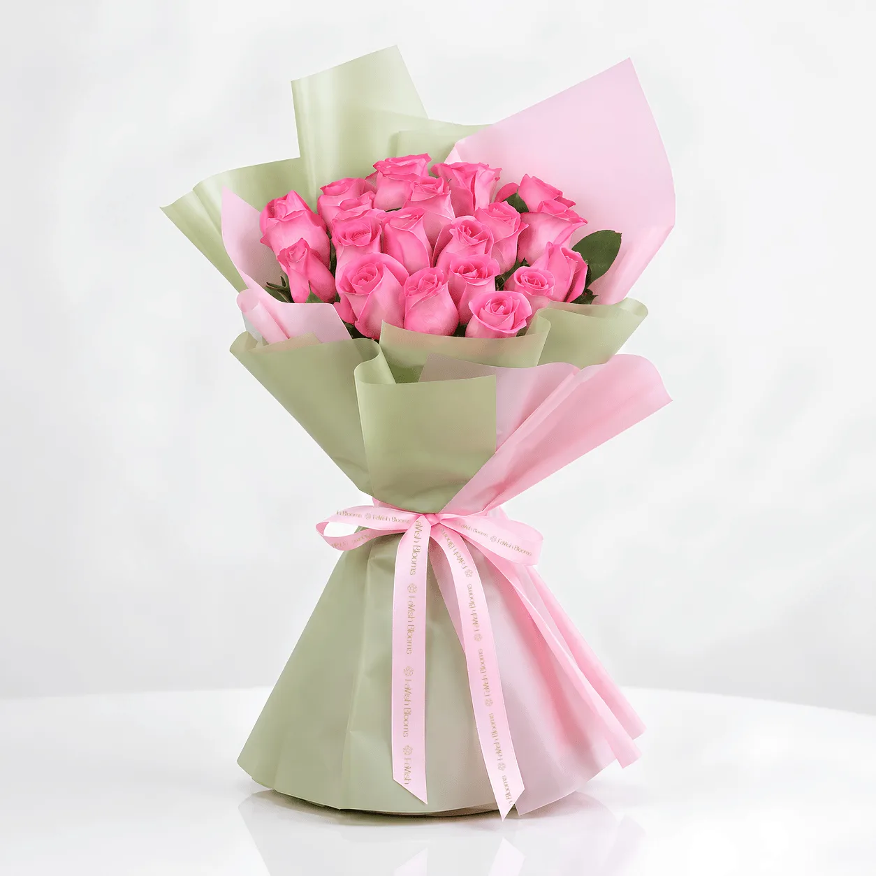 Sweet Pink 21 Roses Bouquet