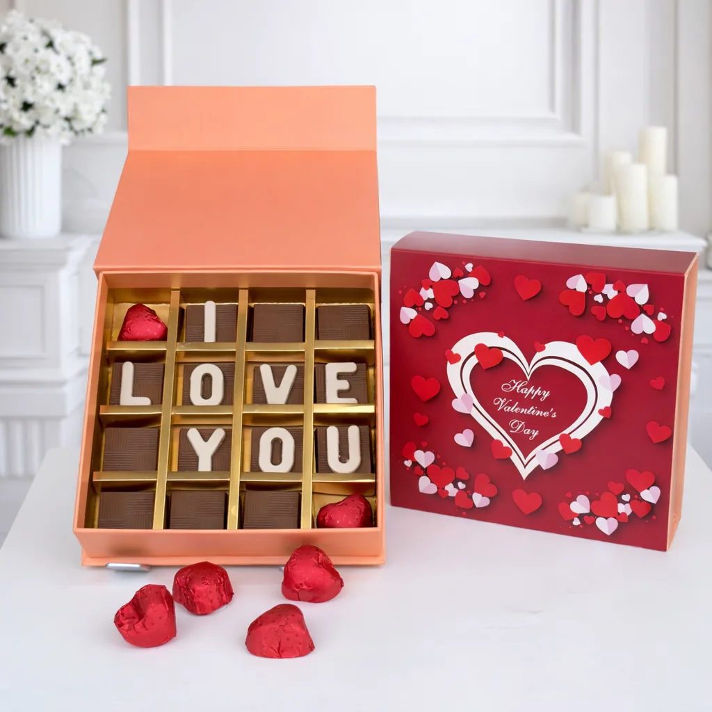 Elegant Blush Red & Pink Rose Gift Collection