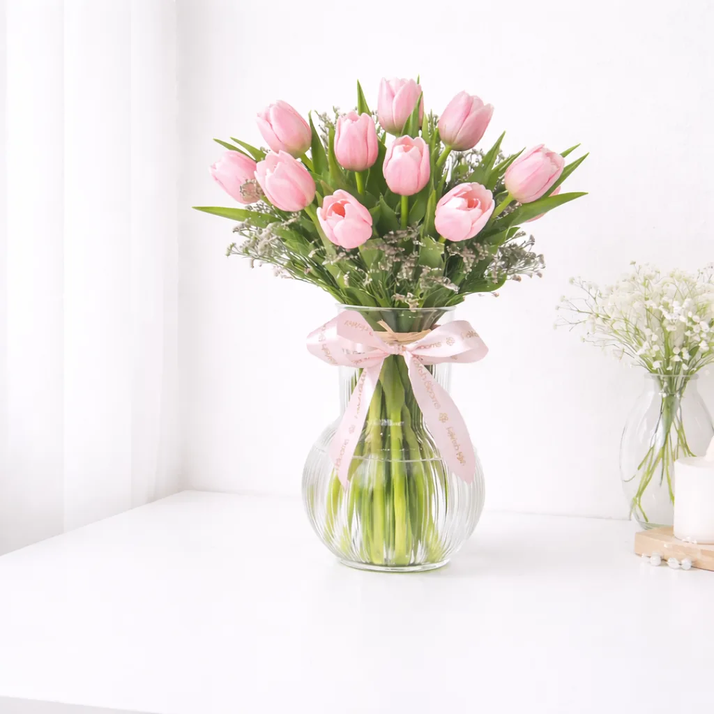 Pink Tulip Affection Set