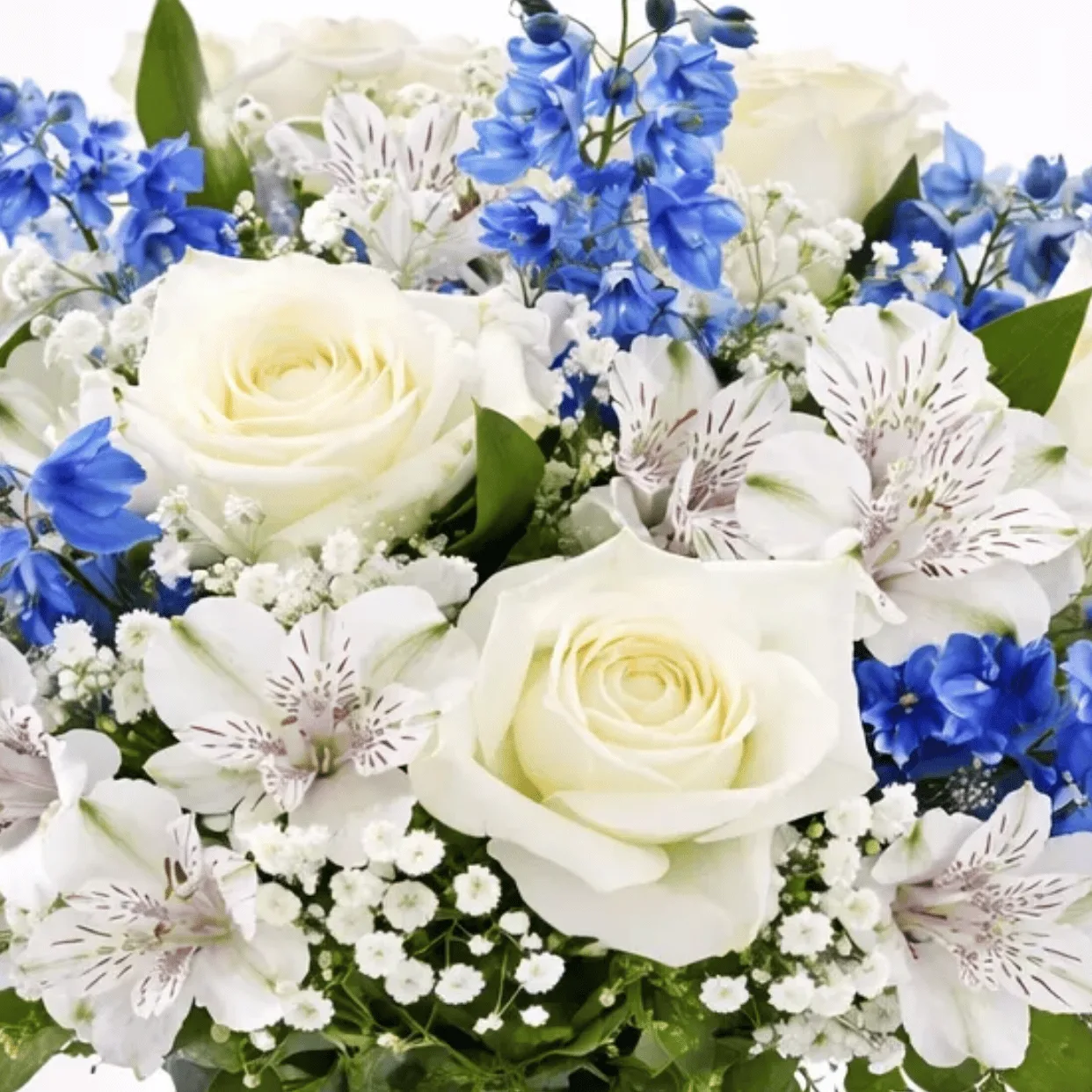 Blue And White Vase Arrangement
