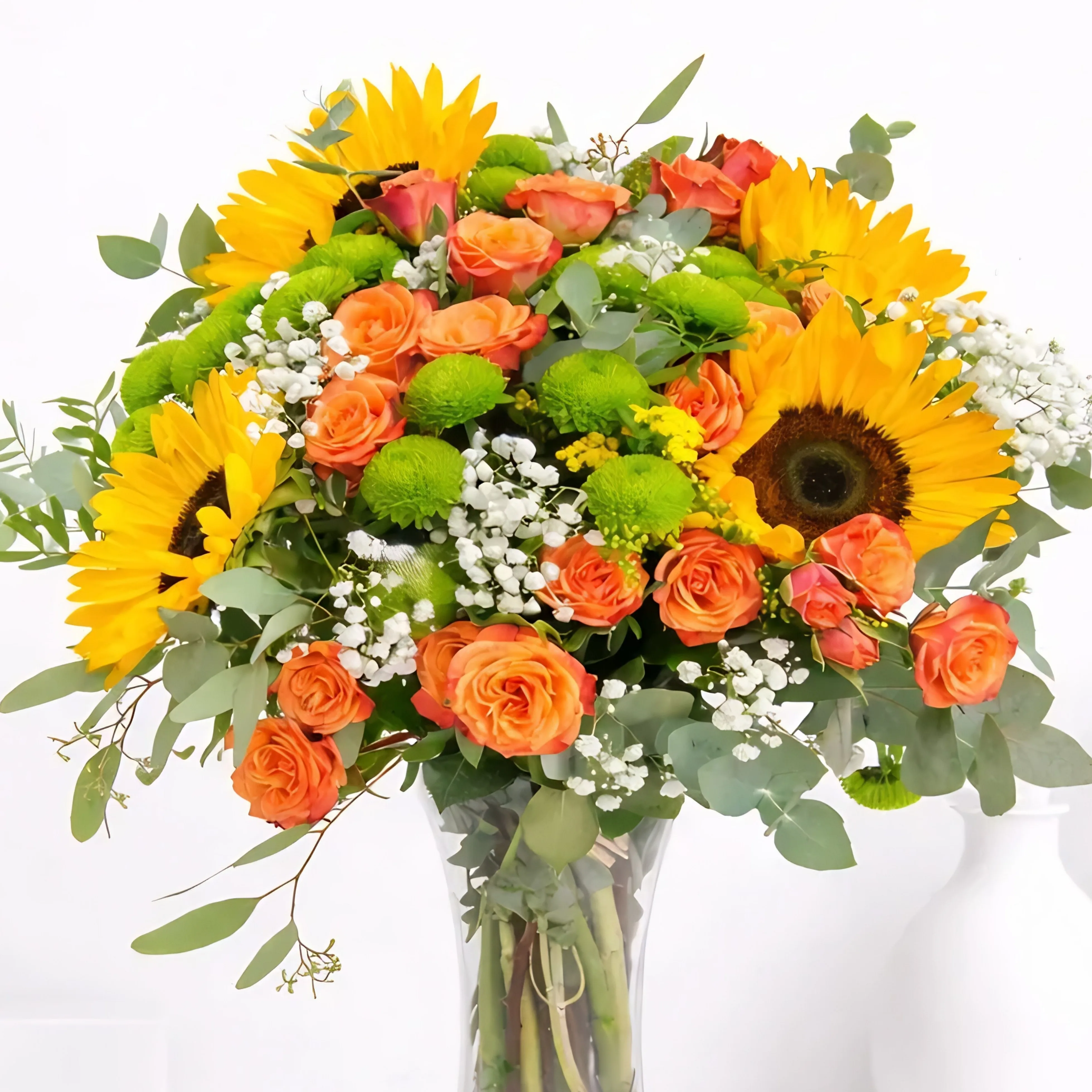 Sunflower Opulence Vase Edition