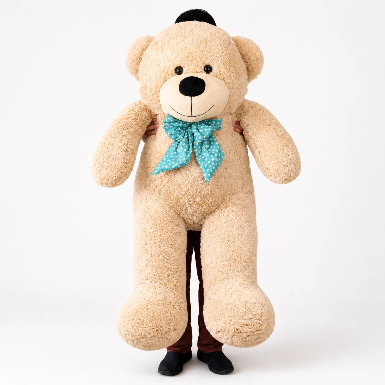 Giant Cream Teddy Bear – 125 cm Luxury Plush Gift