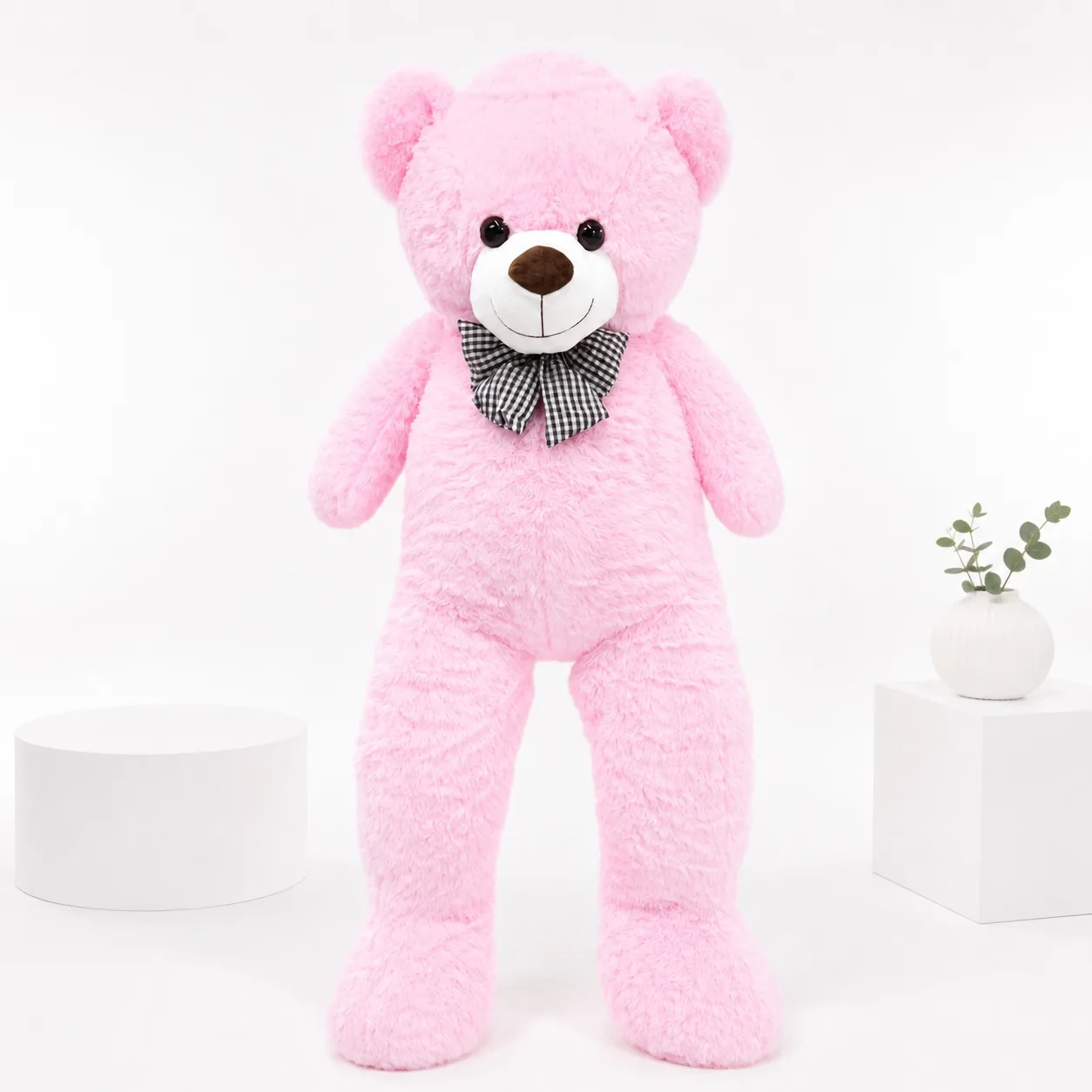 Pink Teddy Bear – 115 cm Soft Plush Gift