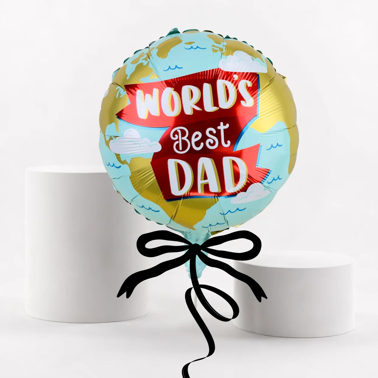 World's Best Dad Balloon Helium Filled