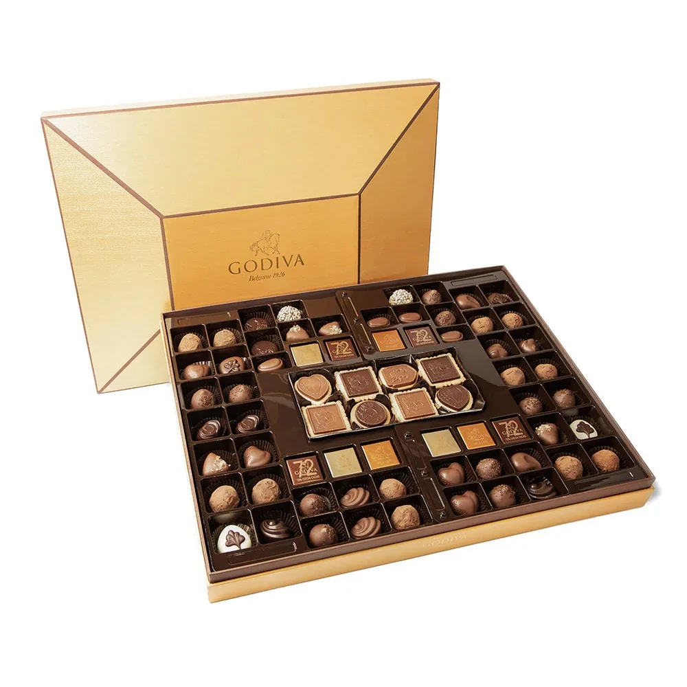 Godiva Ultimate Collection Gift Box 96pcs with assorted luxury Belgian chocolates