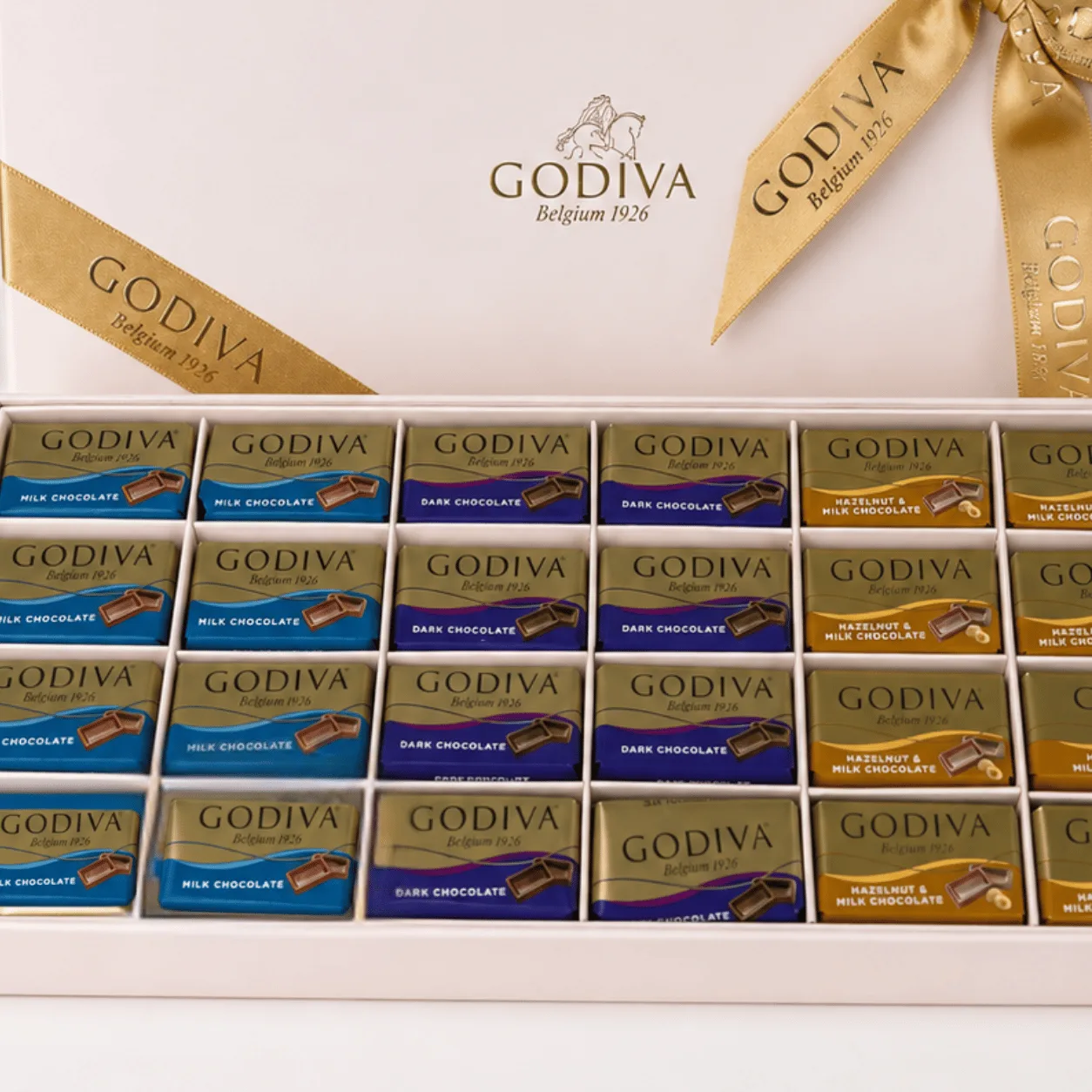 Godiva Belgian Chocolate Collection – 24 Pieces Gift Box