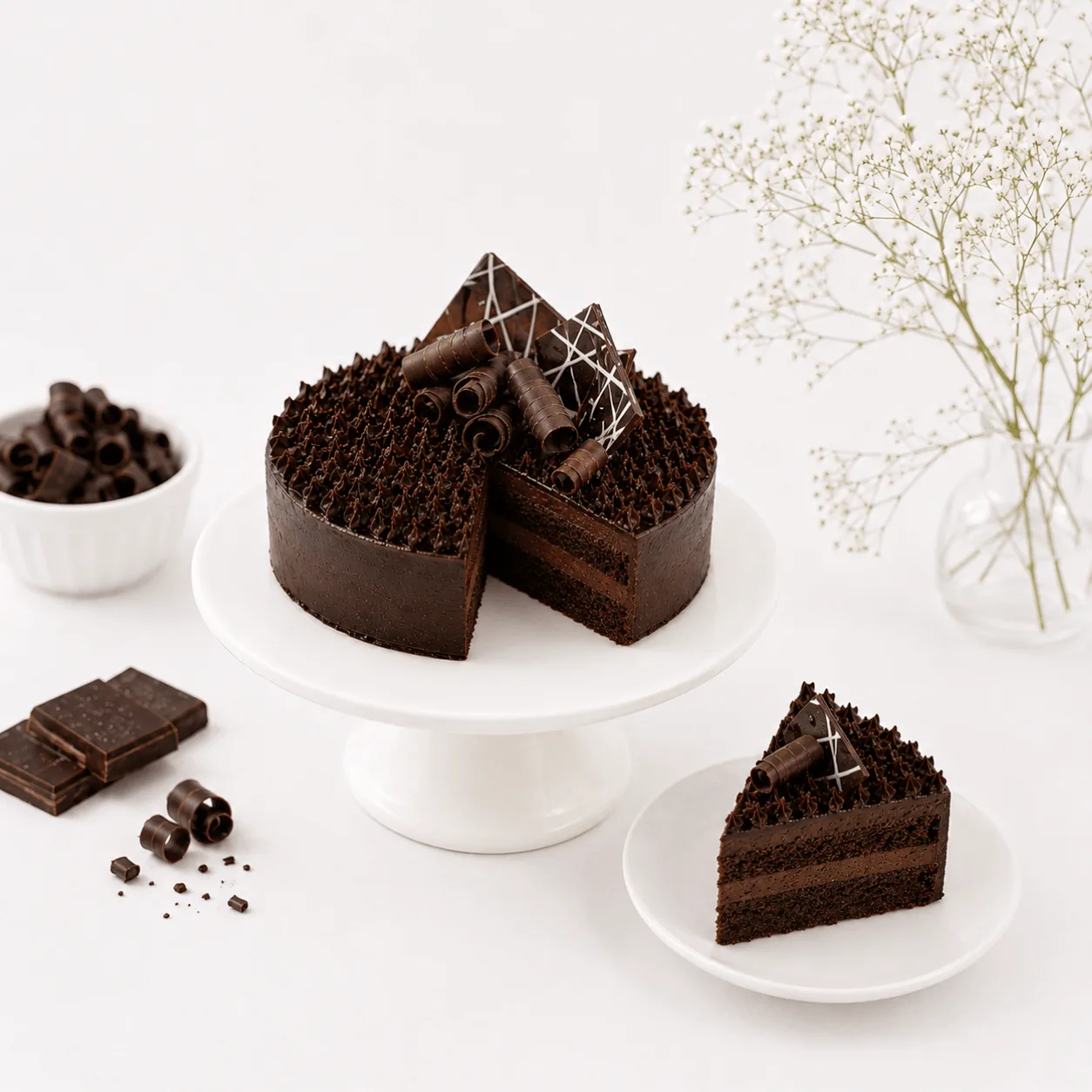 Premium brownie dessert cake for birthdays, anniversaries, and sweet gifting
