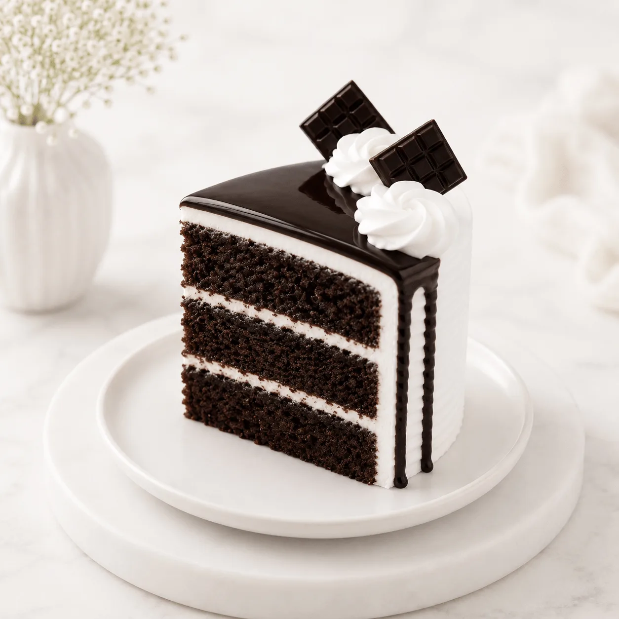 Premium Soft Choco Vanilla Cake by FaVish Blooms Dubai for sweet gifting
