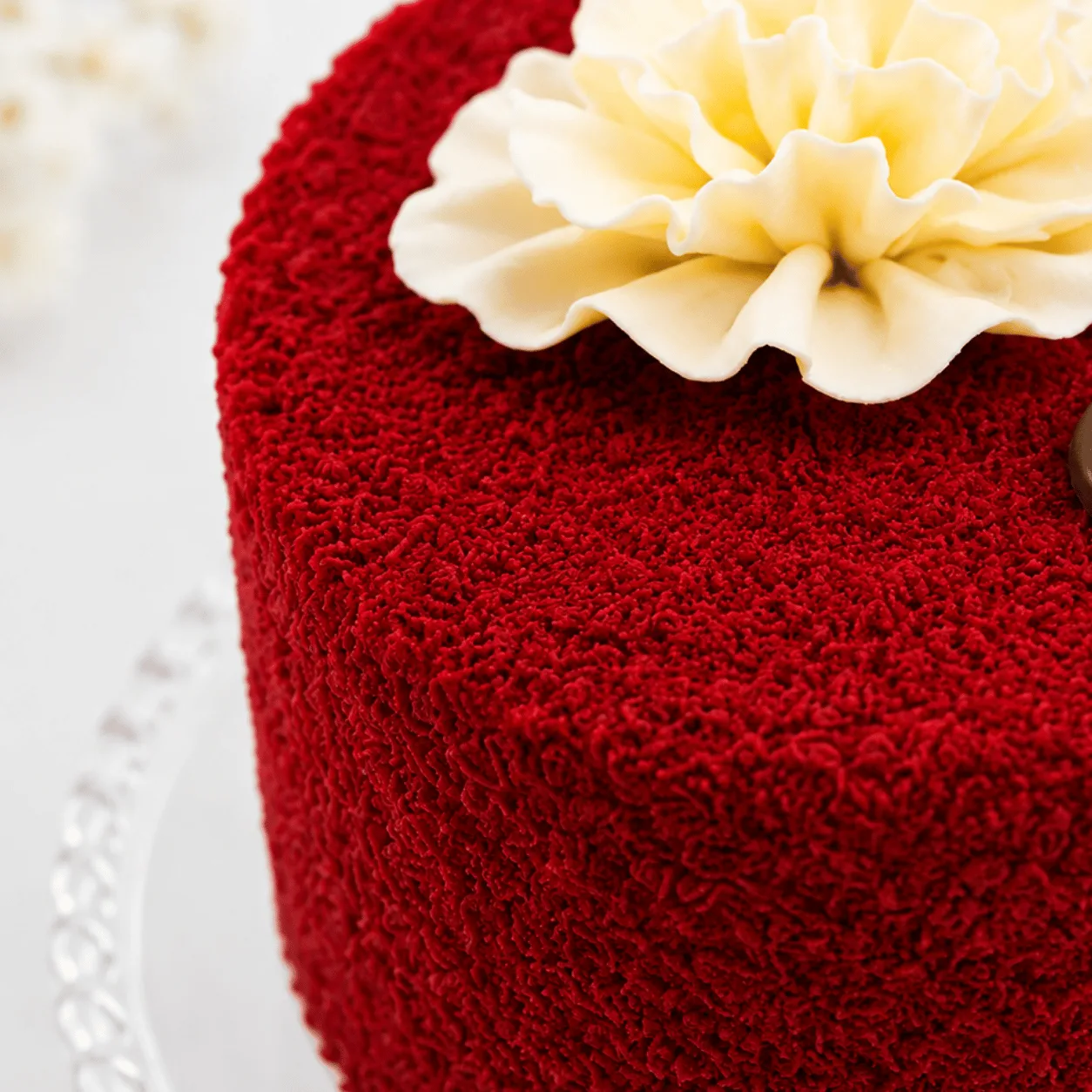 Premium Red Velvet Cake by FaVish Blooms Dubai for sweet gifting
