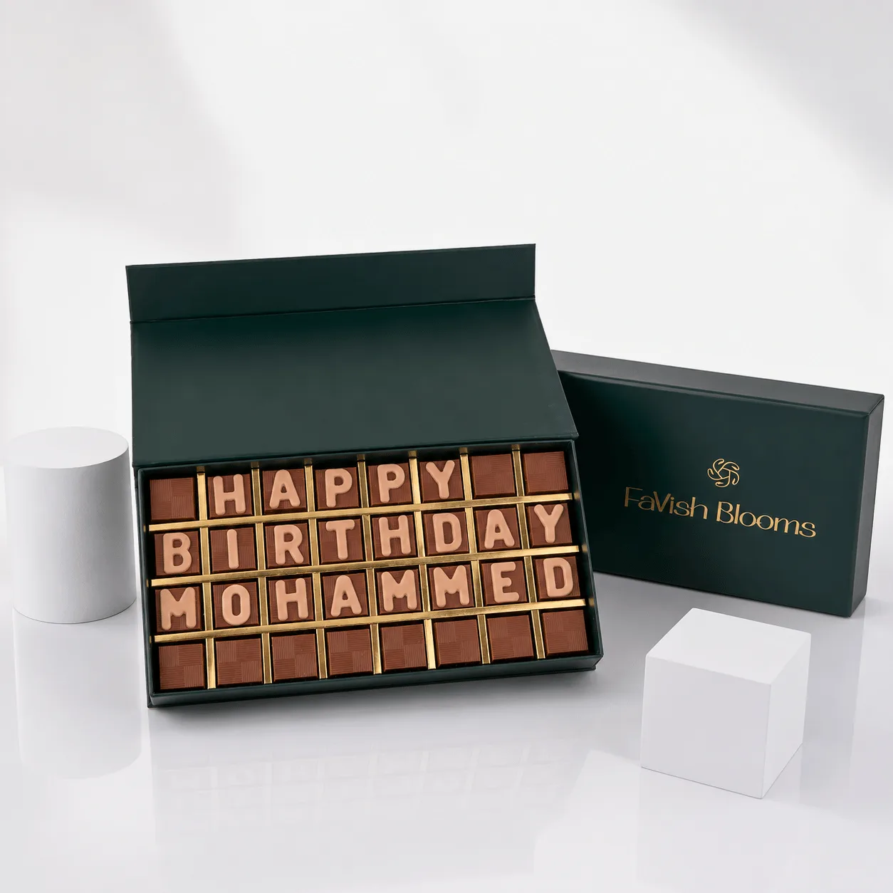 Personalised 32 Pcs Chocolate Birthday Box