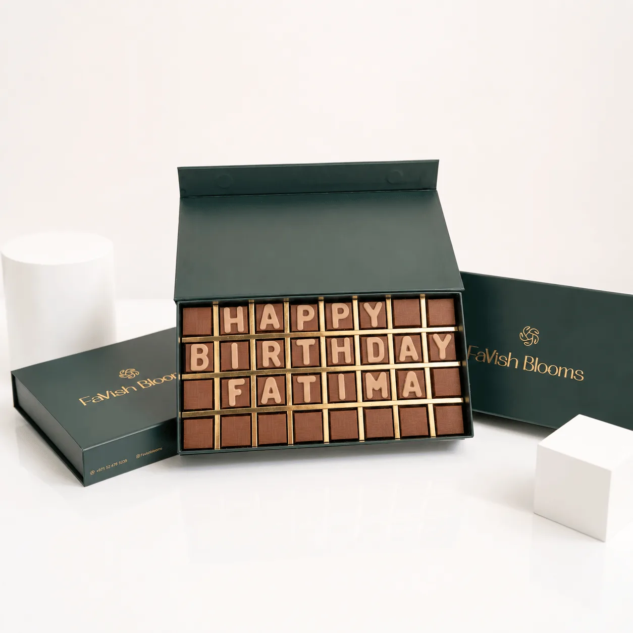 Happy Birthday Name 32 PCs Chocolate Box