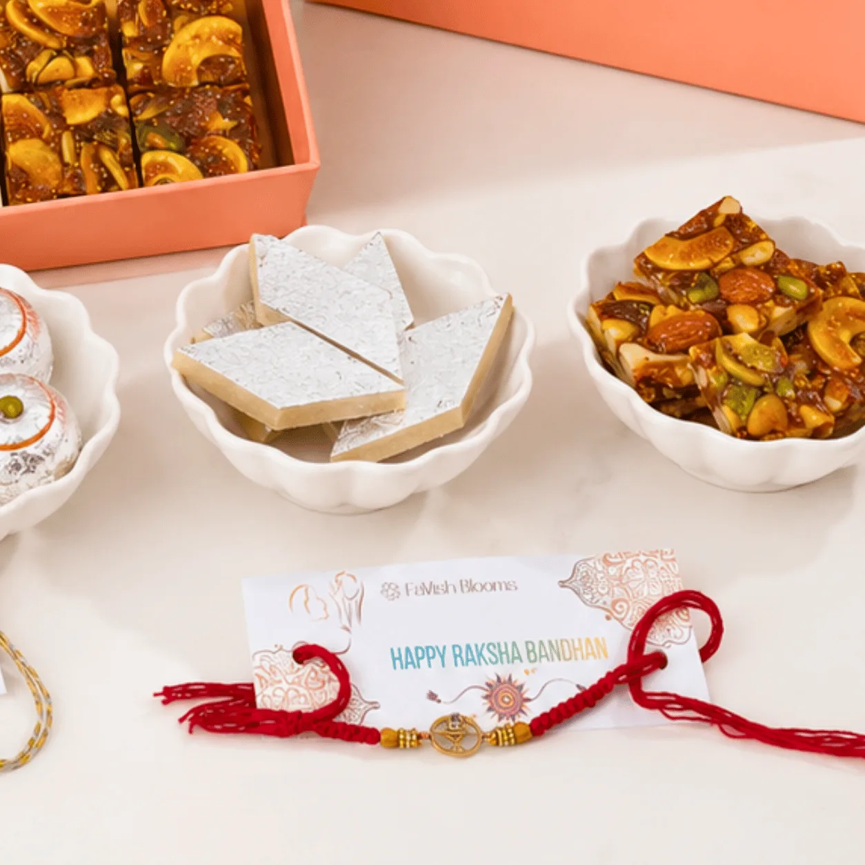 Luxury Rakhi Sweets Premium Gift Box for Raksha Bandhan gifting in Dubai