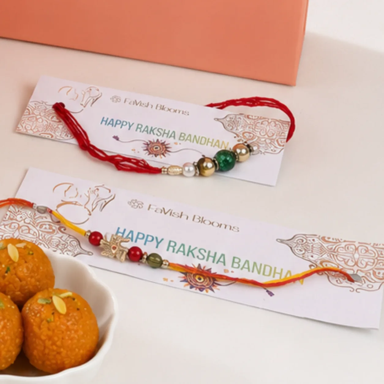 Premium Rakhi Sweets & Ganesha Gift Box