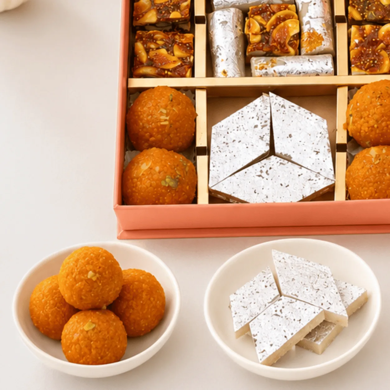 Elegant Premium Festive Sweets Gift Box for family, friends, and special occasions