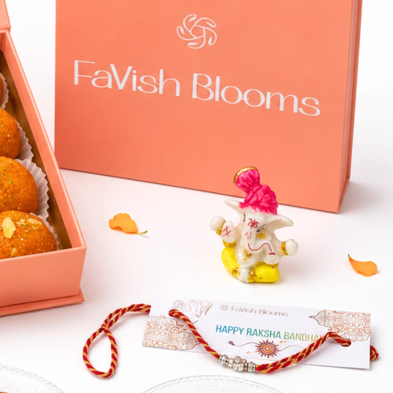 Festive Raksha Bandhan Kaju Katli Set for brother in Dubai